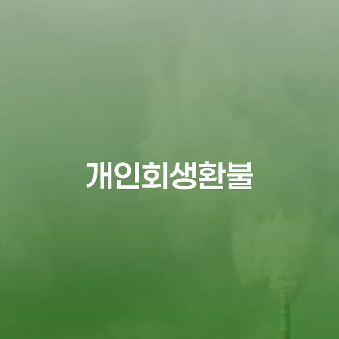 하남시 개인회생이의신청 연체 채무 신속해결방법 채무조정제도를 이용